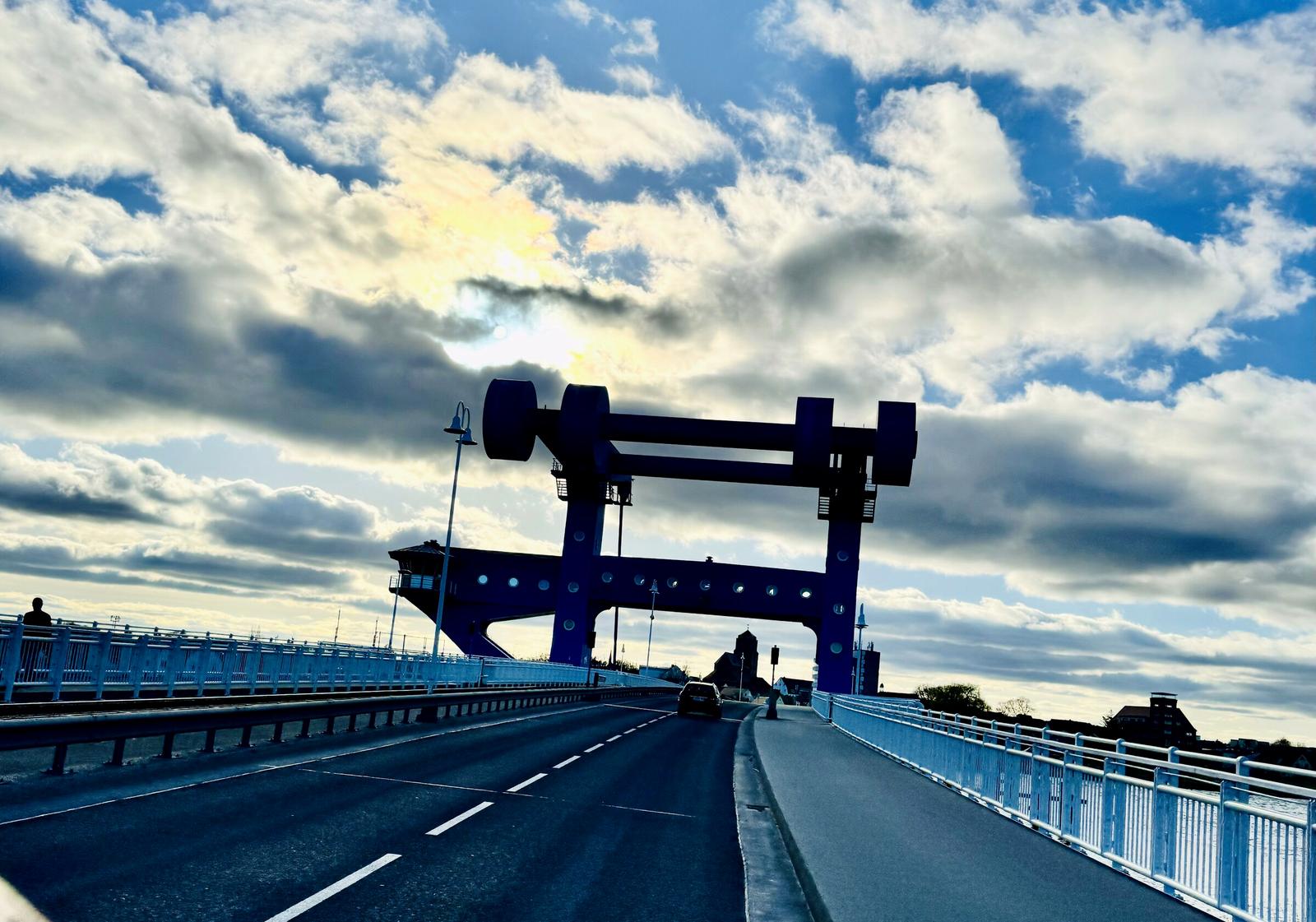 The Peene bridge near Wolgast – gateway to Usedom island
